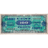 France, 100 Francs, Drapeau/France, 1945, 84105244, TB+, Fayette:VF25.6 - 1945 Verso France