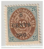 DANEMARK -- West Indies - Facit N° 26**  Normal Frame -- - Danemark (Antilles)