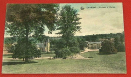 LOVERVAL  -    Château Et L'Eglise   -  1912 - Gerpinnes