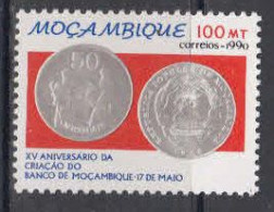 1990 Mozambique Bank Coins Monnaie Money  Complete Set Of 1 MNH - Mozambique