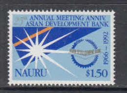 1992 Nauru ADB Asian Development Bank Complete Set Of 1 MNH - Nauru