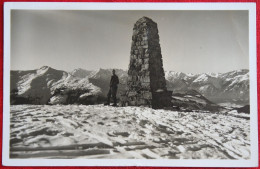 AK Joelspitze Schigebiet Auffach Tirol 1930 E Schneider Österreich Gelaufen Used B43 - Sillian