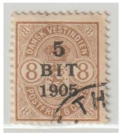 DANEMARK -- West Indies - Facit N° 31oblitéré  -- - Denmark (West Indies)