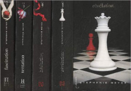 Saga Twilight - Tomes 1 à 4 (Fascination, Tentation, Hésitation, Révélation) + L'appel Du Sang, La Seconde Vie De Bree T - Otros & Sin Clasificación