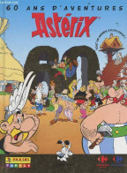 Asterix - Album Panini - 60 Ans D'aventures - Tout Un Monde A Explorer - Sticker Album - 118 Stickers Sur Les 124 - Nume - Autres & Non Classés