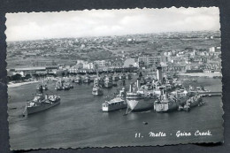 MALTA - GZIRA CREEK -. Publ. Zammit .ships - Malte