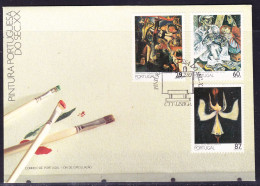 Portugal 1989 Art Series First Day Cover - Unaddressed - Cartas & Documentos