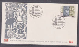 Portugal 1968 TAP Lisbon Flight Cover - Cartas & Documentos