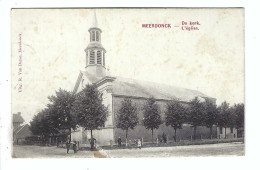 Meerdonk   MEERDONCK  -  De Kerk  L'église 1911 - Sint-Gillis-Waas