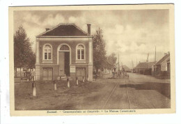 Zoersel - Gemeentehuis En Dorpzicht  -  La Maison Communale 1944 - Zoersel