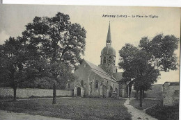 Artenay  Place De L'Eglise - Artenay