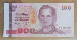 Thailand 100 Baht 2004-2005 UNC Signature 74 - Thailand