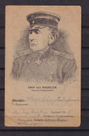 Germany FeldPost Card WWI FeldMarshall Graf Von Haeseler 15489 - Feldpost (postage Free)