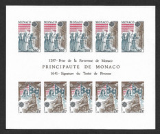 Monaco Bloc N°22a** Non Dentelé. Europa 1982 Cote 400€. - 1982