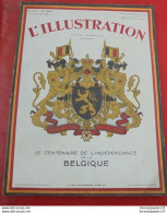 L'ILLUSTRATION 5 JUILLET 1930 LE CENTENAIRE DE L'INDEPENDANCE DE LA BELGIQUE - L'Illustration