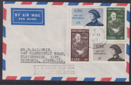 Ireland 1968 Airletter To Elsternwick - Storia Postale