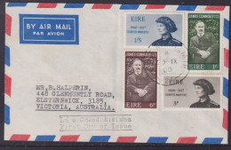 Ireland 1968 Airletter To Elsternwick - Covers & Documents