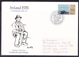 Ireland 1976 Paul Henry Birth Centenary First Day Cover  Addressed To Tunbridge Wells - Brieven En Documenten