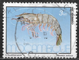 Mocambique – 1981 Crustaceans 3 Meticais Used Stamp - Mozambique