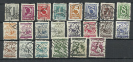 Österreich Austria 1925-1927 Michel 447 - 467 O - Usados