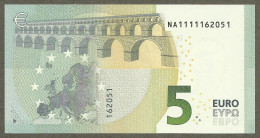 Autriche - 5 Euro - N010 A1 - NA1111162051 - UNC - 5 Euro