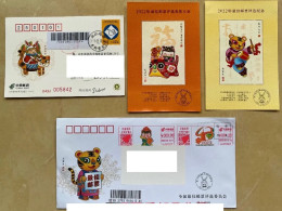 China 2023 43rd Best Stamp Selection Commemorative Cover (Vote Postcard+2 Commemorative Sheets) - Nuevos