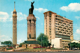 73149120 Cairo Egypt El Borg Hotel Zaghlouls Statue And Cairo Tower  - Other & Unclassified
