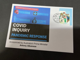 24-9-2023 (2 U 2 A) Australia Launch Commonwealth COVID Inquiry Pandemic Response (with COVID-19 Stamp) - Maladies