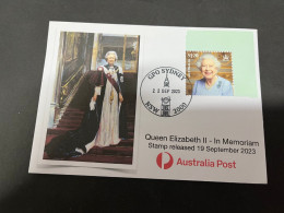 (24-9-2023) (2 U 2 A) Queen Elizabeth II In Memoriam (special Cover) Older (released Date Is 19 September 2023) - Covers & Documents