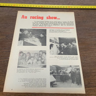 Document Michel Vaillant Jean Graton  Au Racing Show Prince Albert Emerson Fittipaldi Paul Dettens GRAFOX - Collections