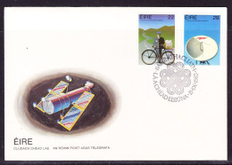 Ireland 1983 Telecommunications First Day Cover - Unaddressed - Lettres & Documents