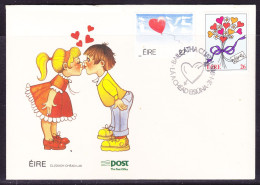 Ireland 1985 Love  First Day Cover - Unaddressed - Covers & Documents