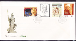 Ireland 1989 Statesmen First Day Cover - Unaddressed - Cartas & Documentos