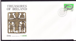 Ireland 1991 32p Treasures First Day Cover - Unaddressed - Storia Postale