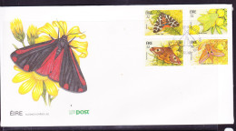 Ireland 1994 Butterflies First Day Cover - Unaddressed - Brieven En Documenten