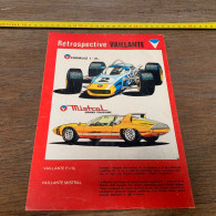 Document Jean Graton MICHEL VAILLANT Rétrospective VAILLANTE Formule 1 F1 3l MISTRAL - Collections