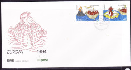 Ireland 1994 Europa First Day Cover - Unaddressed - Storia Postale