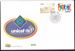 Ireland 1996 UNESCO & UNICEF  First Day Cover - Unaddressed - Storia Postale