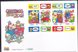 Ireland 1997 Greetings From ZOG First Day Cover - Unaddressed - Cartas & Documentos