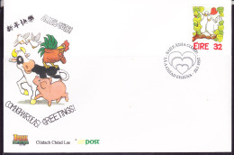 Ireland 1997 Greetings  First Day Cover - Unaddressed - Cartas & Documentos