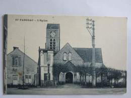 CPA  ST FARGEAU L EGLISE - Saint Fargeau Ponthierry