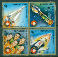 Burundi 1975 Apollo-Soyuz Space Project Blk CTO - Gebraucht