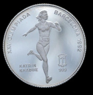 7000 Francs 1992 Olympics Barcelona 1992 - Running,(40) Equatorial Guinea / Equatorial Guinea - Guinea