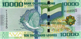 SIERRA LEONE P33f 10.000 Leones 2021 UNC. - Sierra Leona