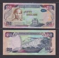 JAMAICA -  2020 50 Dollars UNC  Banknote - Jamaica