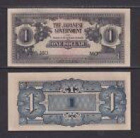 JAPANESE OCCUPATION OF MALAYA -  1942-44 1 Dollar UNC  Banknote - Japón