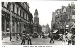 11942844 Leicester United Kingdom Horsefair Street And Town Hall Tuck's Post Car - Altri & Non Classificati