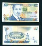 KENYA -  1995 20 Shillings UNC  Banknote - Kenya