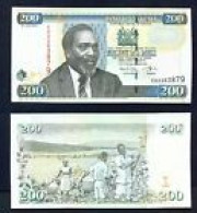 KENYA -  2010 200 Shillings UNC  Banknote - Kenia