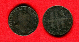 ESPAGNE - ESPAÑA - SPAIN - ISABEL II - 4 MARAVEDIS 1855 BARCELONA - RARE - Autres & Non Classés